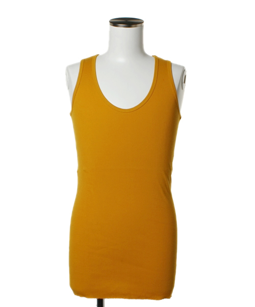 Lui's（ルイス）の「Lui's 丸胴タンクトップ（タンクトップ・メンズ・ホワイト/ブラック/グレー/ダークブルー/ボルドー/イエロー/オリーブ・FREE）」の7枚目の写真