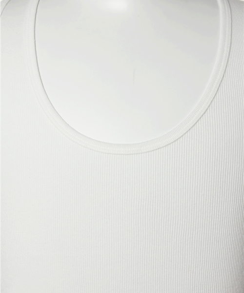 Lui's（ルイス）の「Lui's 丸胴タンクトップ（タンクトップ・メンズ・ホワイト/ブラック/グレー/ダークブルー/ボルドー/イエロー/オリーブ・FREE）」の13枚目の写真