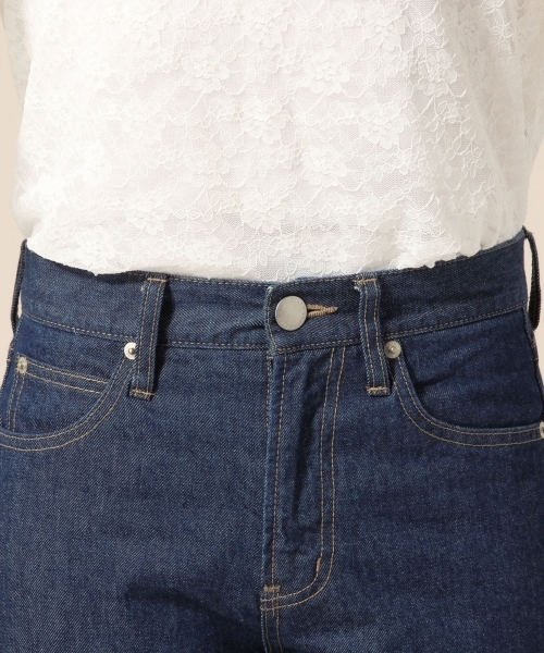 LOWRYS FARM（ローリーズファーム）の「ＣＯＮＥ＊ガールフレンド　778791 （デニムパンツ・レディース・ブルー/ワンウォッシュ/ブラック/ブルー系その他・LARGE/MEDIUM/SMALL）」の5枚目の写真