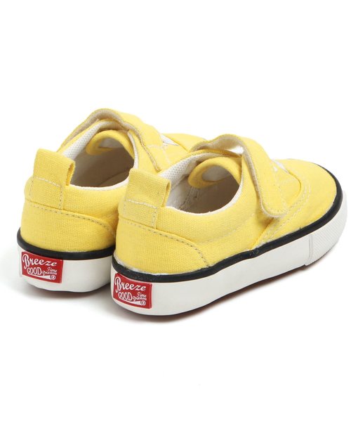 BREEZE（ブリーズ）の「ベビーキャンバススニーカー（スニーカー・キッズ・レッド/ブラック/オフホワイト/イエロー/サックスブルー・15 /13.5/14/13/14.5）」の7枚目の写真
