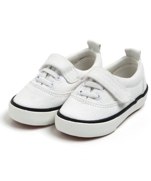 BREEZE（ブリーズ）の「ベビーキャンバススニーカー（スニーカー・キッズ・レッド/ブラック/オフホワイト/イエロー/サックスブルー・15 /13.5/14/13/14.5）」の17枚目の写真