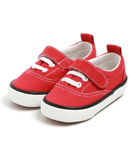 BREEZE（ブリーズ）の「ベビーキャンバススニーカー（スニーカー・キッズ・レッド/ブラック/オフホワイト/イエロー/サックスブルー・15 /13.5/14/13/14.5）」の18枚目の写真