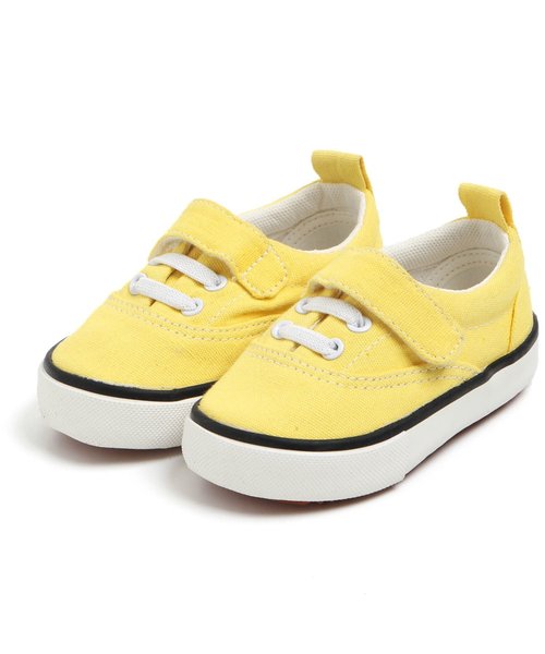 BREEZE（ブリーズ）の「ベビーキャンバススニーカー（スニーカー・キッズ・レッド/ブラック/オフホワイト/イエロー/サックスブルー・15 /13.5/14/13/14.5）」の20枚目の写真