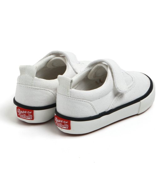 BREEZE（ブリーズ）の「ベビーキャンバススニーカー（スニーカー・キッズ・レッド/ブラック/オフホワイト/イエロー/サックスブルー・15 /13.5/14/13/14.5）」の22枚目の写真