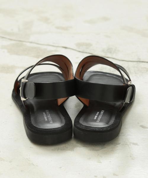 BEAUTY&YOUTH UNITED ARROWS（ビューティーアンドユースユナイテッドアローズ）の「BY∴ サイドオープンバックストラップサンダル（サンダル・レディース・ブラック/ブラウン/ホワイト・35h/37h/36h/38/36/37）」の11枚目の写真