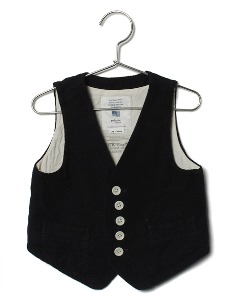 JOURNAL STANDARD relume（ジャーナルスタンダード　レリューム）の「☆JOURNAL STANDARD relume KIDS: リングヤーンベスト #（ベスト・キッズ・クリアブルー/ストーン/オートミール/ネイビー・95/115/105）」の10枚目の写真