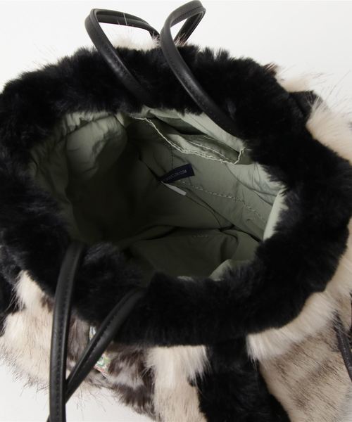 Casselini（キャセリーニ）の「エスキモー巾着Ⅱ（ショルダーバッグ・レディース・ベージュ/アイボリー・FREE）」の5枚目の写真