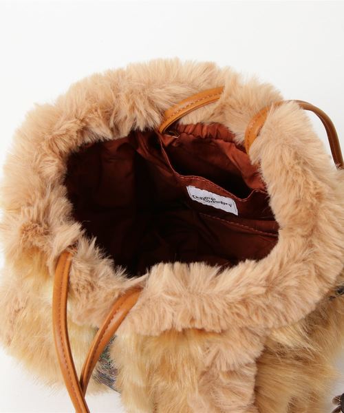 Casselini（キャセリーニ）の「エスキモー巾着Ⅱ（ショルダーバッグ・レディース・ベージュ/アイボリー・FREE）」の6枚目の写真