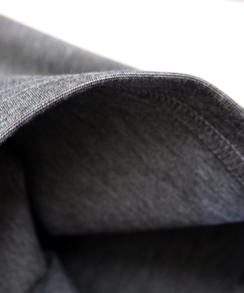 BEATJIVE（ビートジャイブ）の「ストレッチジャージ素材 ワイドパンツ ハーフパンツ ガウチョパンツ イージーパンツ 5分丈 膝下 レディース（その他パンツ・レディース・チャコールグレー/ブラック/ライトグレー・FREE）」の9枚目の写真