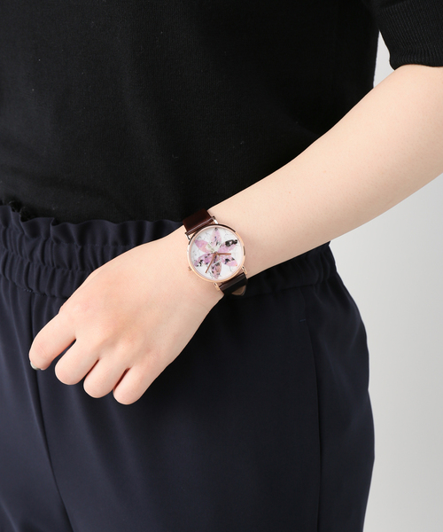 ALLY DENOVO（アリーデノヴォ）の「ALLY DENOVO AF5019.H04 【 ウォッチ 】（アナログ腕時計・レディース・ピンク・FREE）」の8枚目の写真