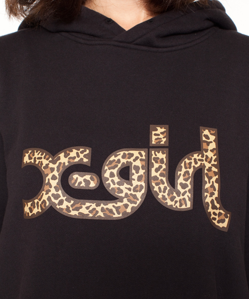 X-girl（エックスガール）の「X-girl VARIOUS SWEAT DRESS（ワンピース・レディース・ホワイト/ブラック/アッシュグレー/グリーン/ネイビー/カモフラージュ/A/B・1/2）」の10枚目の写真