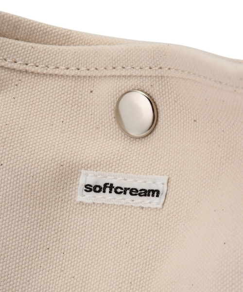 BEAMS BOY（ビームスボーイ）の「SOFT CREAM / メッセンジャーバッグ（ショルダーバッグ・レディース・ネイビー/その他1/ナチュラル/ブラック・ONE SIZE）」の8枚目の写真