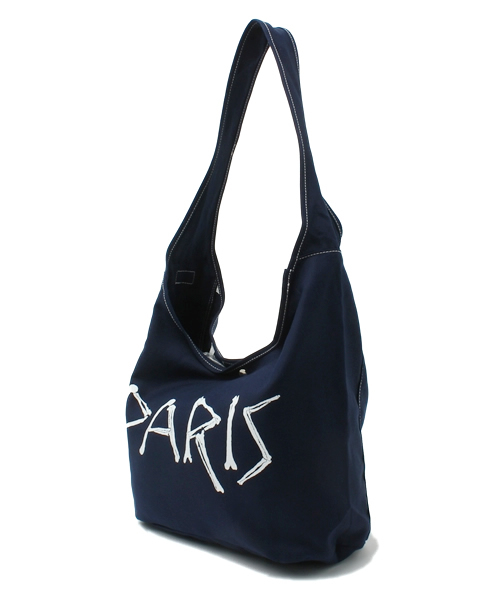 BEAMS BOY（ビームスボーイ）の「SOFT CREAM / メッセンジャーバッグ（ショルダーバッグ・レディース・ネイビー/その他1/ナチュラル/ブラック・ONE SIZE）」の13枚目の写真