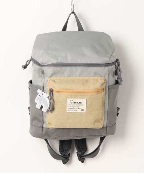 moz(モズ)の「moz(モズ) ミニリュック ZZEI-04(バックパック/リュック・レディース・ブラック/ネイビー/トリコロール/ブルー系その他/ブルー/ブラック×ゴールド/チョコ/ベージュ/グレー系その他/グレー系2/グレー系その他2/ミント/モスグリーン・ONE SIZE)」の3枚目の写真