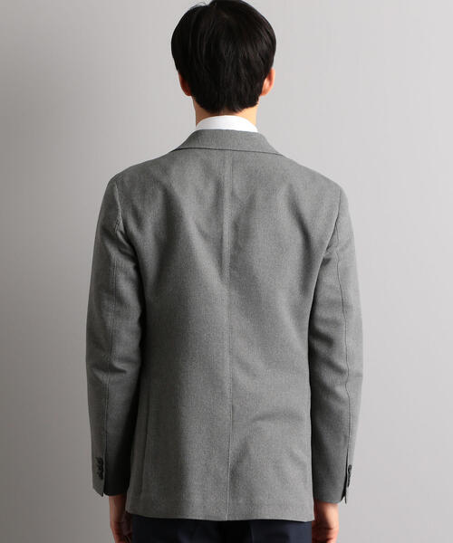 green label relaxing(グリーンレーベルリラクシング)の「ECO メッシュムジ 2B NT2PP- ジャケット(テーラードジャケット・メンズ・ダークブラウン/グレー/ネイビー・48/46/44/50/42)」の12枚目の写真