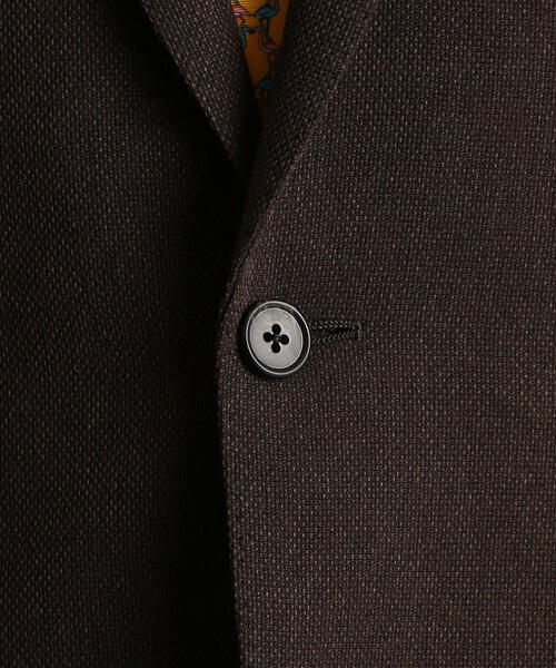 green label relaxing(グリーンレーベルリラクシング)の「ECO メッシュムジ 2B NT2PP- ジャケット(テーラードジャケット・メンズ・ダークブラウン/グレー/ネイビー・48/46/44/50/42)」の11枚目の写真