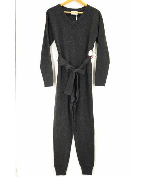 ブランド古着】V NECK KNIT ALL IN ONE ニットオールインワン（つなぎ 