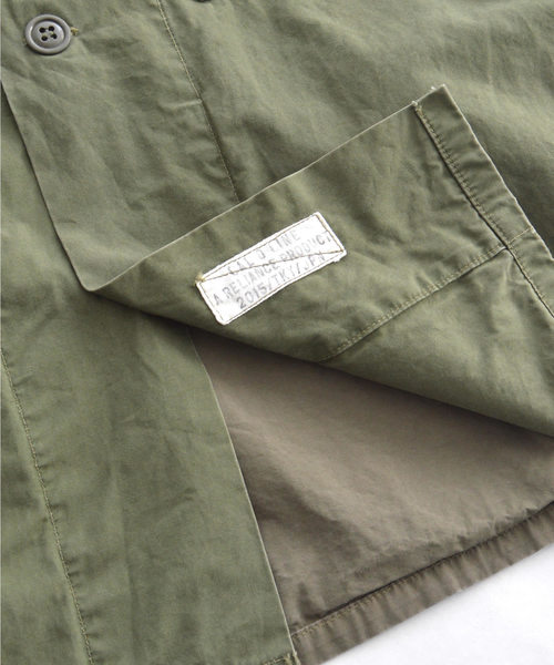 【CAL O LINE】UTILITY SHIRT CAL O LINE」 UTILITY FATIGUE SHIRT キャルオーライン