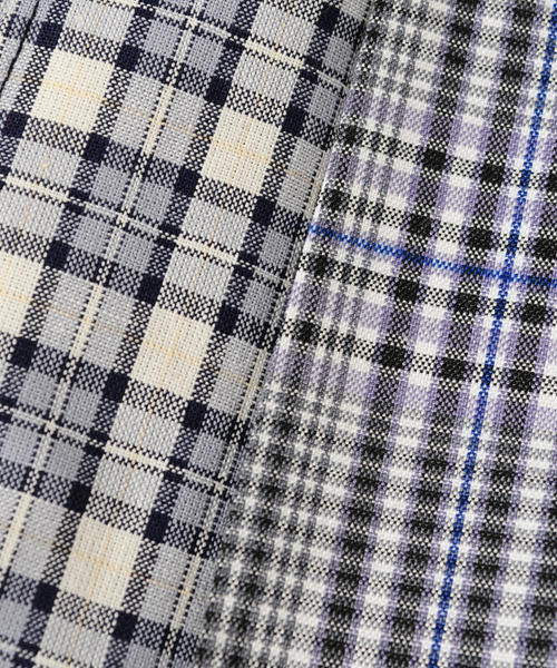 Candy Stripper（キャンディストリッパー）の「CHECK BELTED PLEATS スカート（スカート・レディース・ベージュ/グレー・1/2）」の3枚目の写真