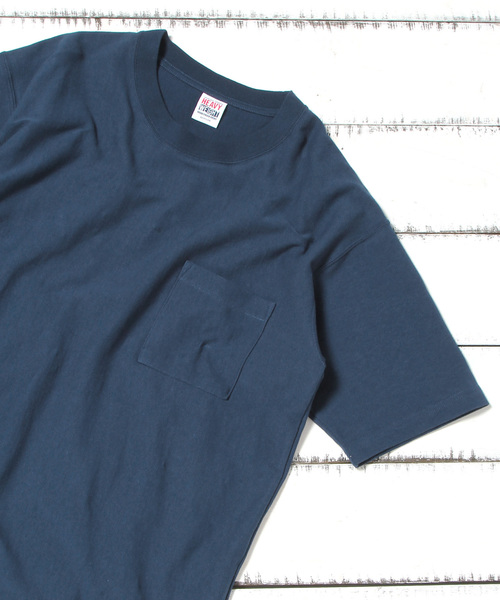 BAYFLOW（ベイフロー）の「10OZワイドTシャツ（Tシャツ/カットソー・メンズ・ホワイト/ブラック/ベージュ/ネイビー/オレンジ・SMALL/MEDIUM/LARGE）」の5枚目の写真