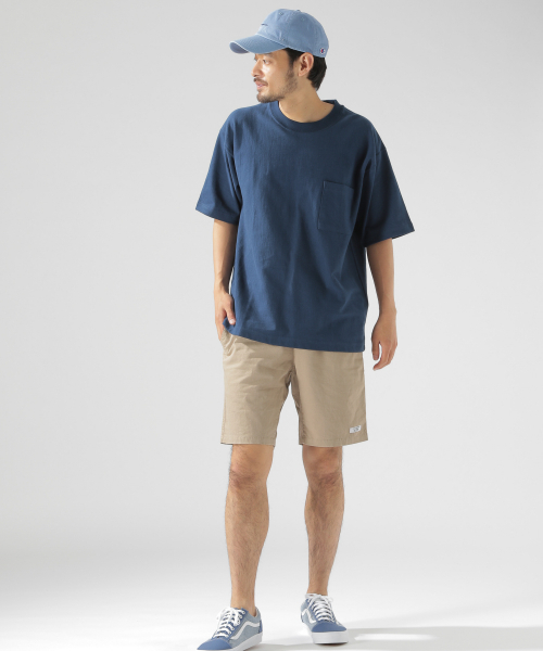 BAYFLOW（ベイフロー）の「10OZワイドTシャツ（Tシャツ/カットソー・メンズ・ホワイト/ブラック/ベージュ/ネイビー/オレンジ・SMALL/MEDIUM/LARGE）」の18枚目の写真