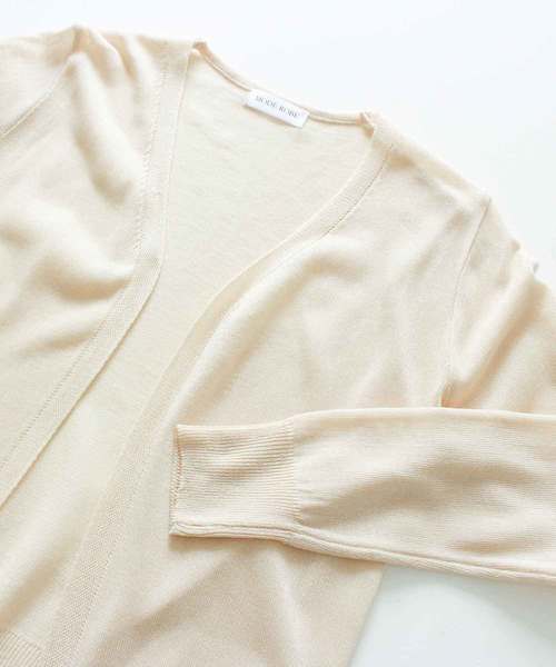 MODE ROBE（モードローブ）の「キャミ＆カーデセット（その他トップス・レディース・ブラック/ベージュ/アイボリー/ピンク・FREE）」の13枚目の写真