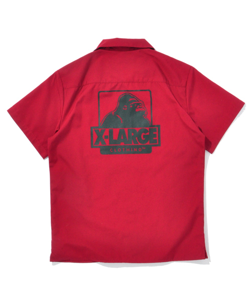 XLARGE（エクストララージ）の「S/S OG WORK SHIRT（シャツ/ブラウス・メンズ・ブラック/ネイビー/カーキ/バーガンディー・LARGE/MEDIUM/SMALL/X-LARGE）」の4枚目の写真