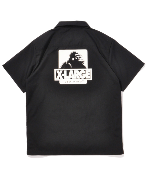 XLARGE（エクストララージ）の「S/S OG WORK SHIRT（シャツ/ブラウス・メンズ・ブラック/ネイビー/カーキ/バーガンディー・LARGE/MEDIUM/SMALL/X-LARGE）」の2枚目の写真