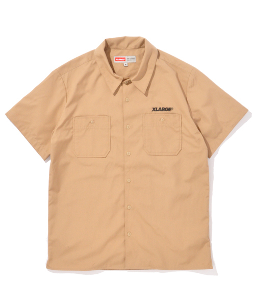 XLARGE（エクストララージ）の「S/S OG WORK SHIRT（シャツ/ブラウス・メンズ・ブラック/ネイビー/カーキ/バーガンディー・LARGE/MEDIUM/SMALL/X-LARGE）」の6枚目の写真