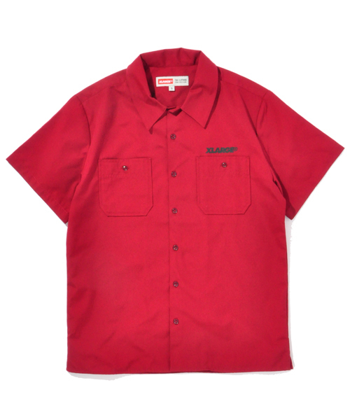 XLARGE（エクストララージ）の「S/S OG WORK SHIRT（シャツ/ブラウス・メンズ・ブラック/ネイビー/カーキ/バーガンディー・LARGE/MEDIUM/SMALL/X-LARGE）」の7枚目の写真