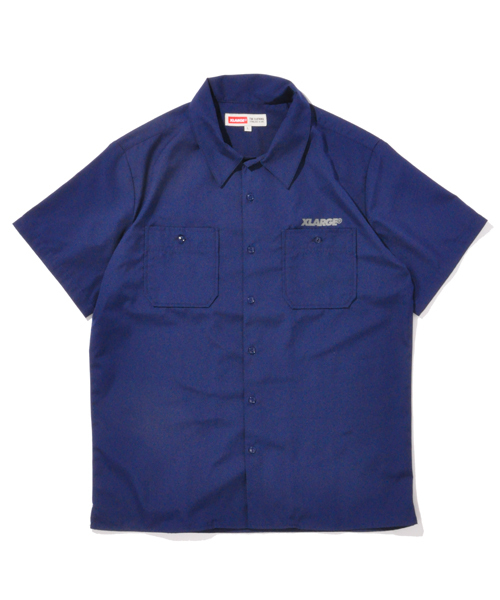 XLARGE（エクストララージ）の「S/S OG WORK SHIRT（シャツ/ブラウス・メンズ・ブラック/ネイビー/カーキ/バーガンディー・LARGE/MEDIUM/SMALL/X-LARGE）」の8枚目の写真