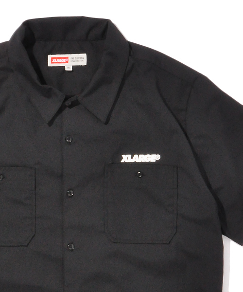 XLARGE（エクストララージ）の「S/S OG WORK SHIRT（シャツ/ブラウス・メンズ・ブラック/ネイビー/カーキ/バーガンディー・LARGE/MEDIUM/SMALL/X-LARGE）」の9枚目の写真