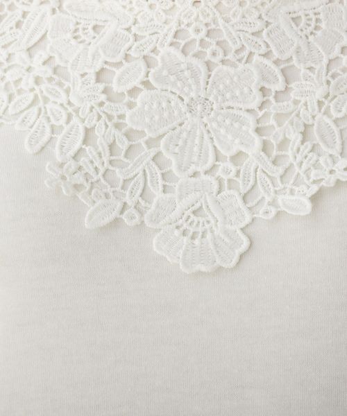 grove（グローブ）の「【S-LLあり】シアバター襟レース長袖プルオーバー（Tシャツ/カットソー・レディース・ライトブルー/ブラウン系その他/アイボリー/ブラック・01/02/03/04）」の8枚目の写真