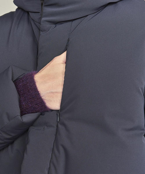 BEAUTY&YOUTH UNITED ARROWS(ビューティーアンドユースユナイテッドアローズ)の「BY “小松マテーレ” フォルム アライドダウンジャケット(ダウンジャケット/コート・メンズ・ブラック/ベージュ/ネイビー・XL/L/M/S)」の15枚目の写真