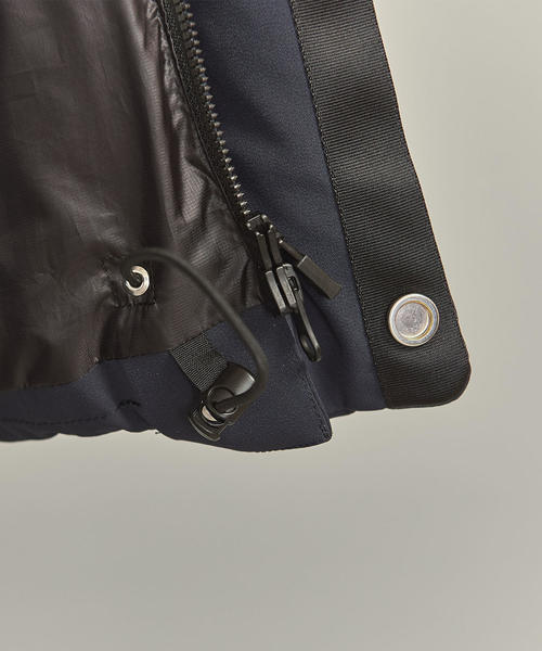 BEAUTY&YOUTH UNITED ARROWS(ビューティーアンドユースユナイテッドアローズ)の「BY “小松マテーレ” フォルム アライドダウンジャケット(ダウンジャケット/コート・メンズ・ブラック/ベージュ/ネイビー・XL/L/M/S)」の10枚目の写真