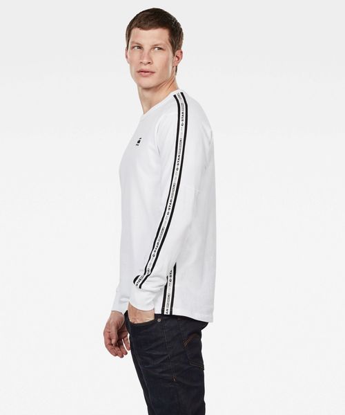 G-STAR(ジースター)の「KORPAZ ART RELAXED T-SHIRT(Tシャツ/カットソー・メンズ・ホワイト/ダークブラック・LARGE/MEDIUM/X-LARGE/X-SMALL/XX-SMALL/SMALL)」の8枚目の写真