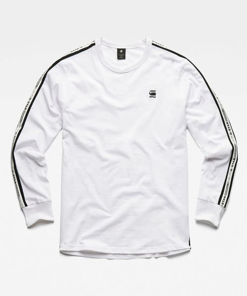 G-STAR(ジースター)の「KORPAZ ART RELAXED T-SHIRT(Tシャツ/カットソー・メンズ・ホワイト/ダークブラック・LARGE/MEDIUM/X-LARGE/X-SMALL/XX-SMALL/SMALL)」の5枚目の写真