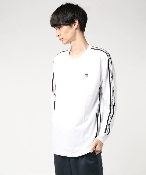 G-STAR(ジースター)の「KORPAZ ART RELAXED T-SHIRT(Tシャツ/カットソー・メンズ・ホワイト/ダークブラック・LARGE/MEDIUM/X-LARGE/X-SMALL/XX-SMALL/SMALL)」の10枚目の写真