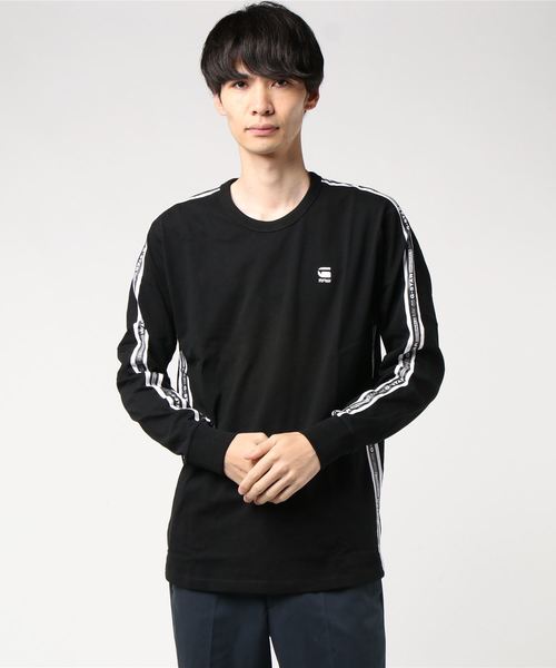 G-STAR(ジースター)の「KORPAZ ART RELAXED T-SHIRT(Tシャツ/カットソー・メンズ・ホワイト/ダークブラック・LARGE/MEDIUM/X-LARGE/X-SMALL/XX-SMALL/SMALL)」の9枚目の写真