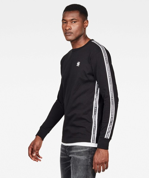 G-STAR(ジースター)の「KORPAZ ART RELAXED T-SHIRT(Tシャツ/カットソー・メンズ・ホワイト/ダークブラック・LARGE/MEDIUM/X-LARGE/X-SMALL/XX-SMALL/SMALL)」の12枚目の写真