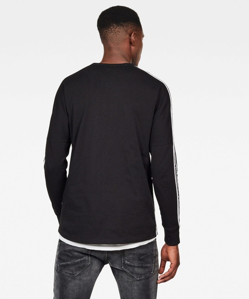 G-STAR(ジースター)の「KORPAZ ART RELAXED T-SHIRT(Tシャツ/カットソー・メンズ・ホワイト/ダークブラック・LARGE/MEDIUM/X-LARGE/X-SMALL/XX-SMALL/SMALL)」の13枚目の写真