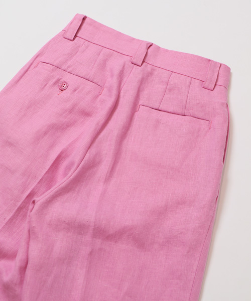 HOLIDAY（ホリデイ）の「HEAVY LINEN TUCK PANTS（）」 - WEAR