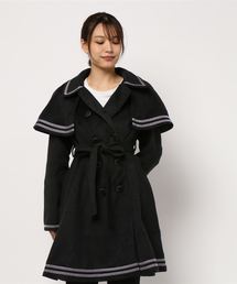 axes femme POETIQUE ケープ付クラシカルトレンチコート 令嬢