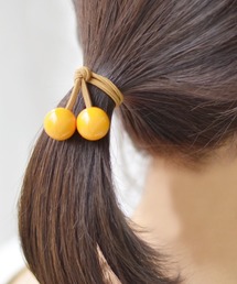 F&D : ツインボールヘアゴム