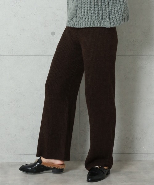 n'ee-ne（ネーネ）の「ニットパンツ（その他パンツ・レディース・ベージュ/ブラウン/ライトベージュ/カーキ・FREE）」の11枚目の写真