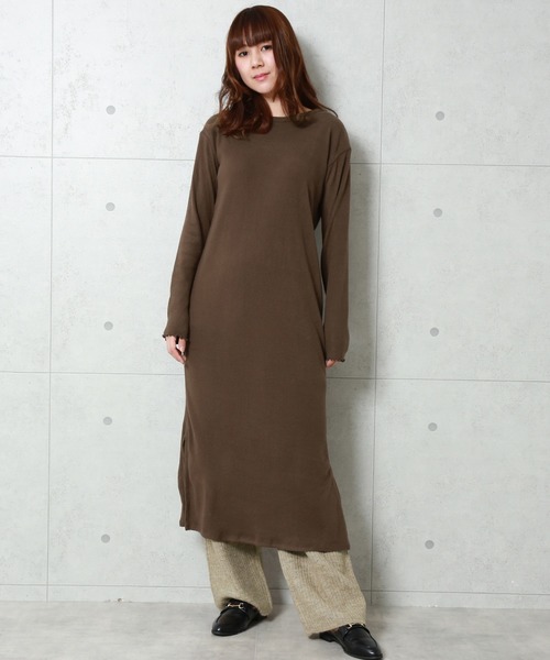 n'ee-ne（ネーネ）の「ニットパンツ（その他パンツ・レディース・ベージュ/ブラウン/ライトベージュ/カーキ・FREE）」の12枚目の写真