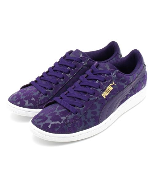 PUMA(プーマ)の「プーマビッキー アニマル (WOMEN) - sport classic(スニーカー・レディース・ピンク/パープル・23cm/22.5cm/25.5cm/24cm/23.5cm/25cm/24.5cm)」の2枚目の写真