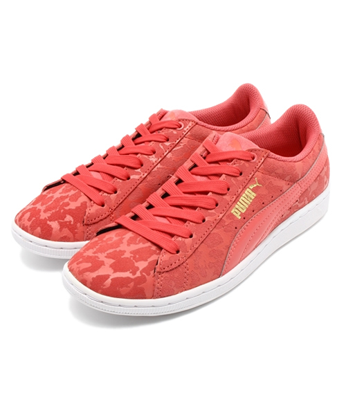 PUMA(プーマ)の「プーマビッキー アニマル (WOMEN) - sport classic(スニーカー・レディース・ピンク/パープル・23cm/22.5cm/25.5cm/24cm/23.5cm/25cm/24.5cm)」の1枚目の写真