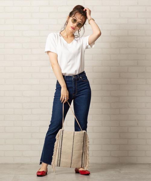 coen(コーエン)の「Indiaジャカードフリンジトートバッグ(トートバッグ・レディース・マスタード/ナチュラル・FREE)」の8枚目の写真