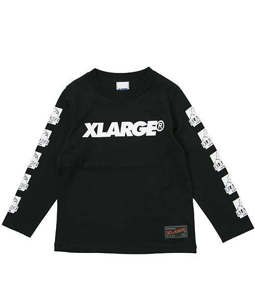 XLARGE KIDS（エクストララージキッズ）の「L/S TEE OLD  STAR（Tシャツ/カットソー・キッズ・ホワイト/ブラック・6T/8T/7T/4T/5T）」の3枚目の写真